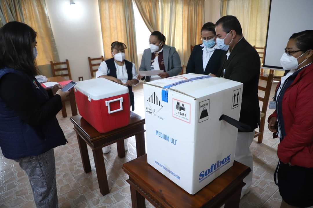 Llega a Hidalgo segundo lote de vacunas contra Covid19 para