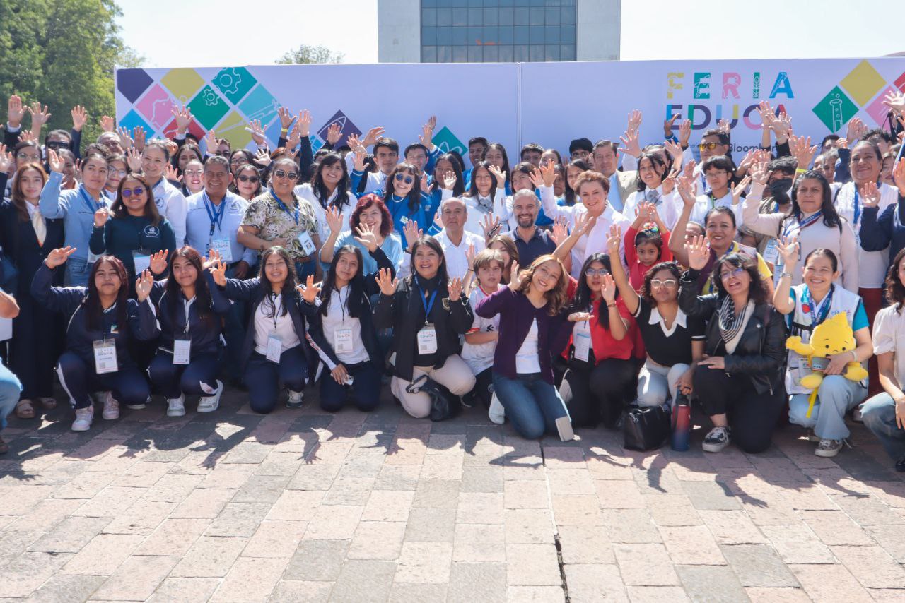 Naty Castrejón asistió a la inauguración de la Feria EDUCA 2025---