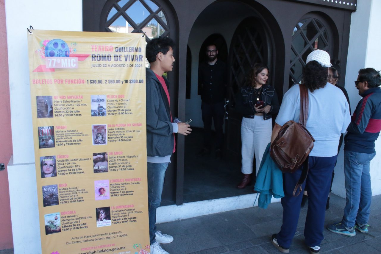 Pachuca recibe la 78ª Muestra Internacional de Cine de la Cineteca Nacional